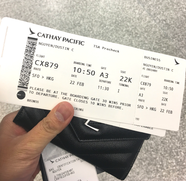 Vé máy bay Cathay Pacific